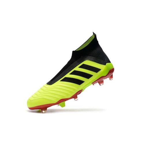 Adidas Predator 18+ FG Dames - Geel Zwart_4.jpg